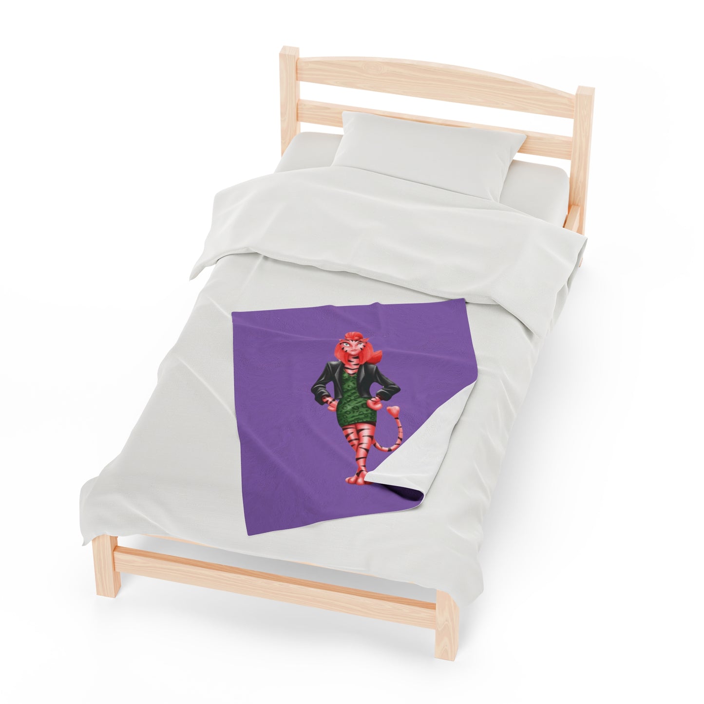 Serenity Velveteen Plush Blanket