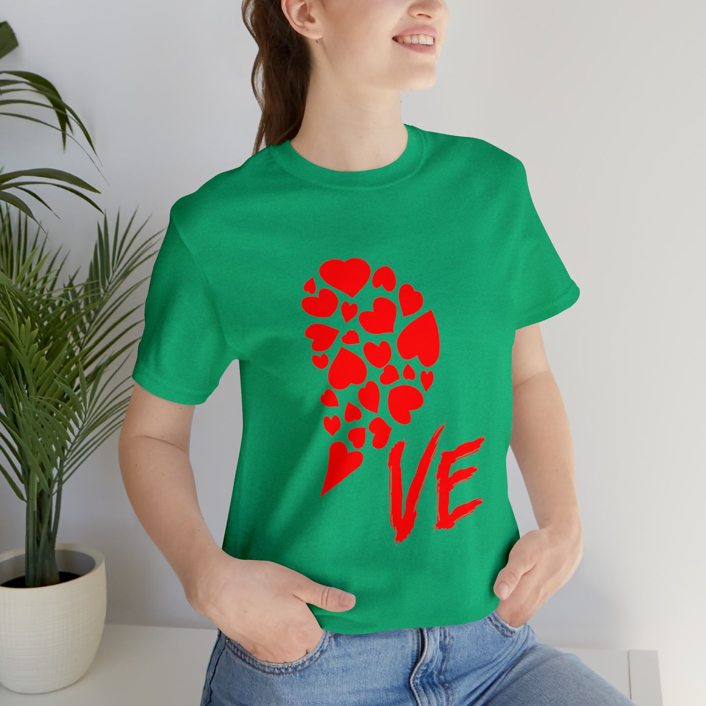 Couples Heart Short Sleeve Tee