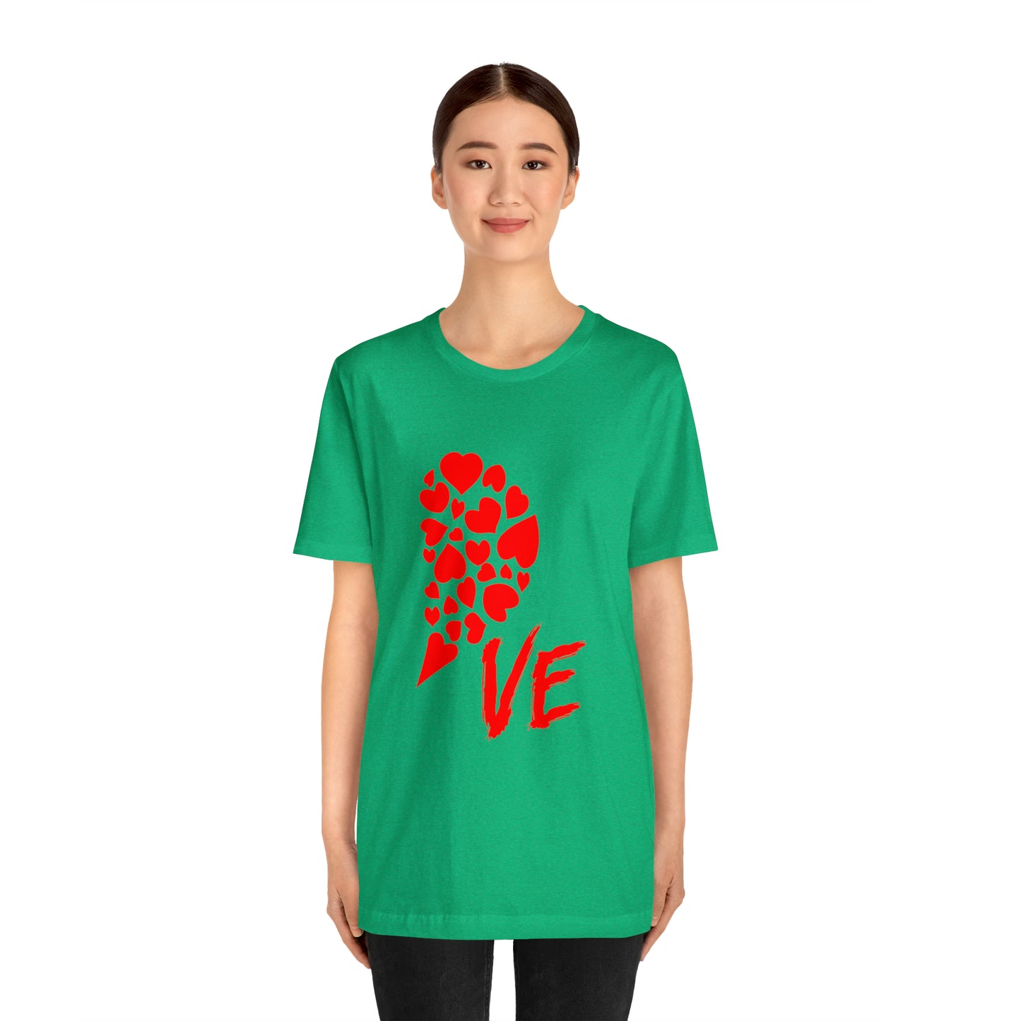 Couples Heart Short Sleeve Tee
