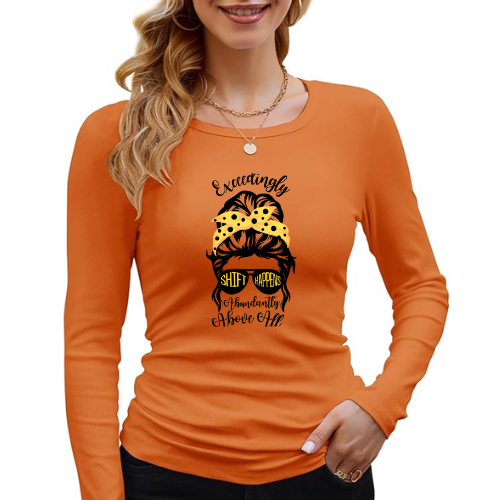 Female Unisex Long-Sleeve T-Shirt