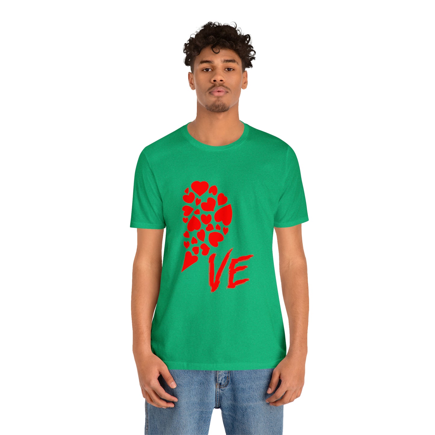 Couples Heart Short Sleeve Tee