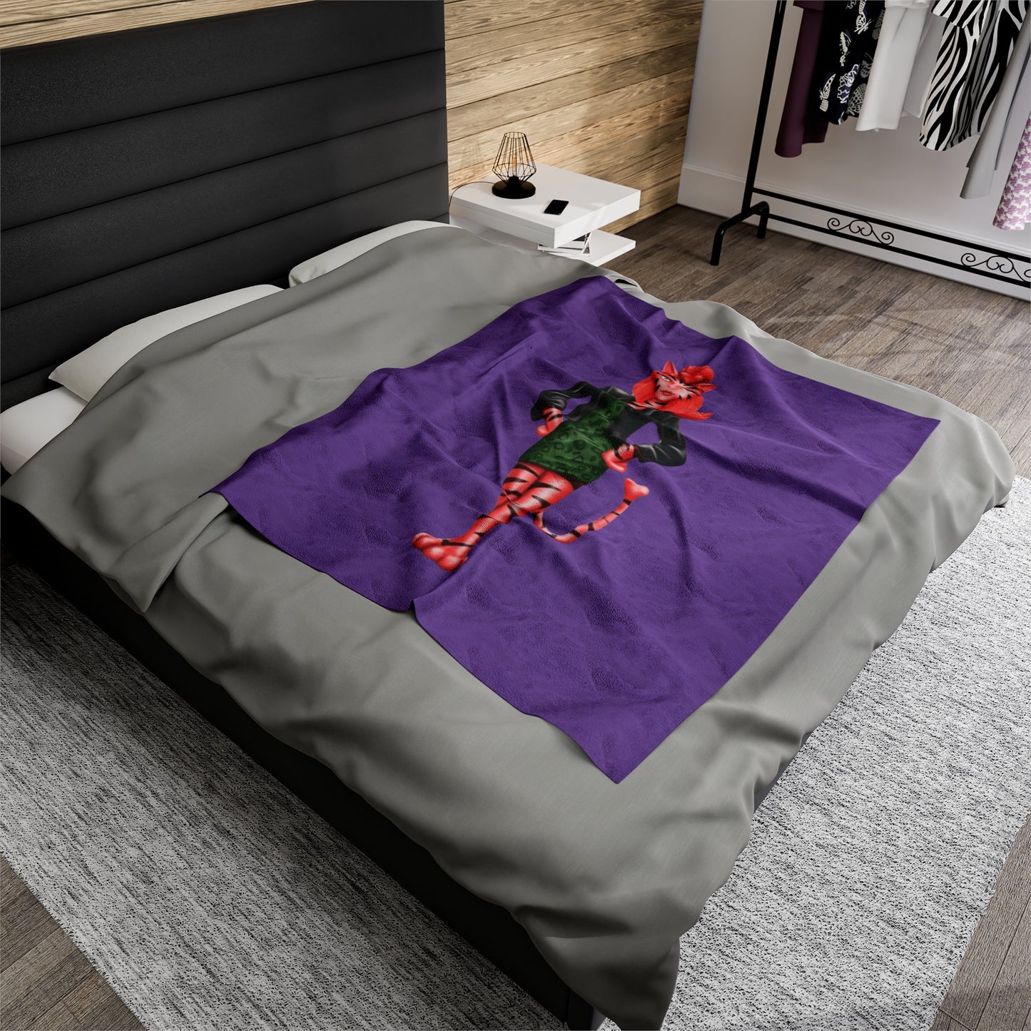 Serenity Velveteen Plush Blanket