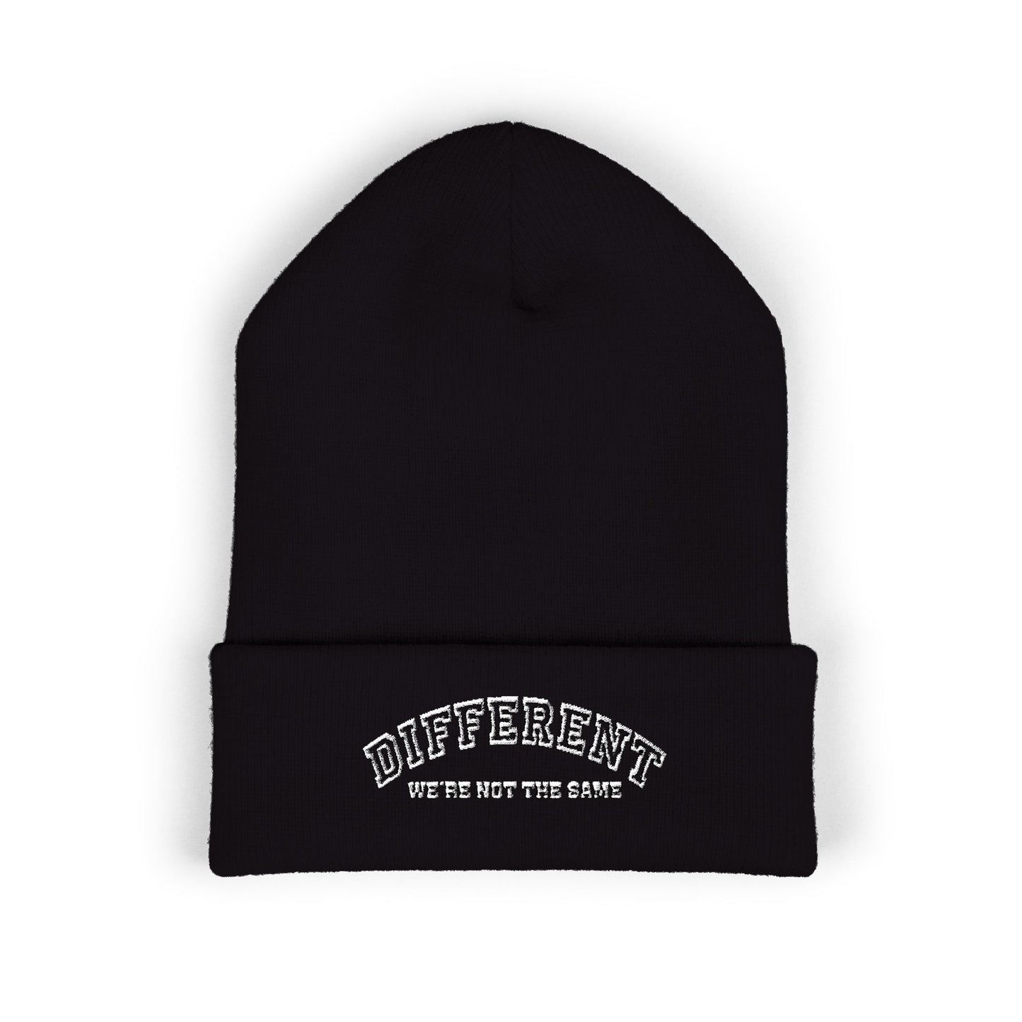 DIFFERENT Classic Cuffed Beanie (Embroidery)