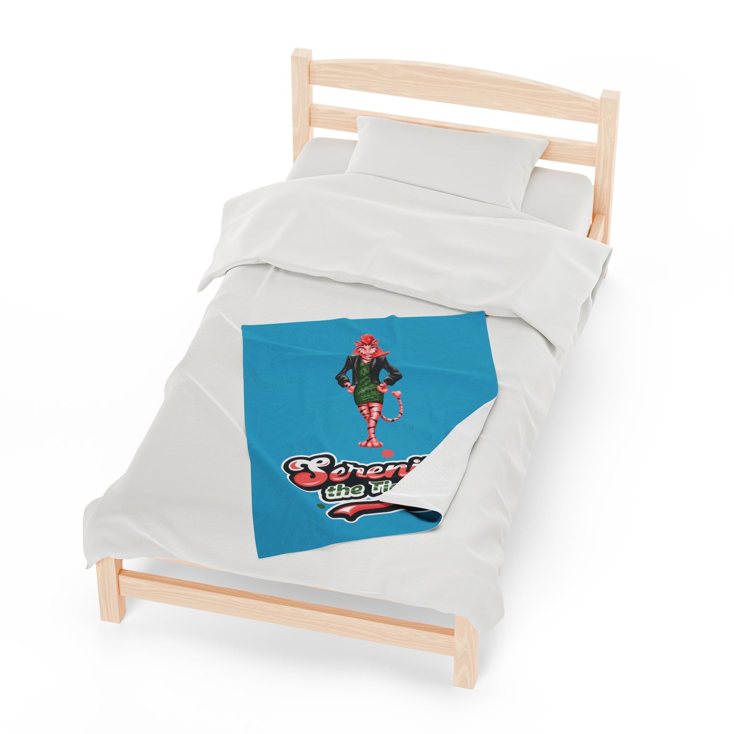 Serenity Velveteen Plush Blanket