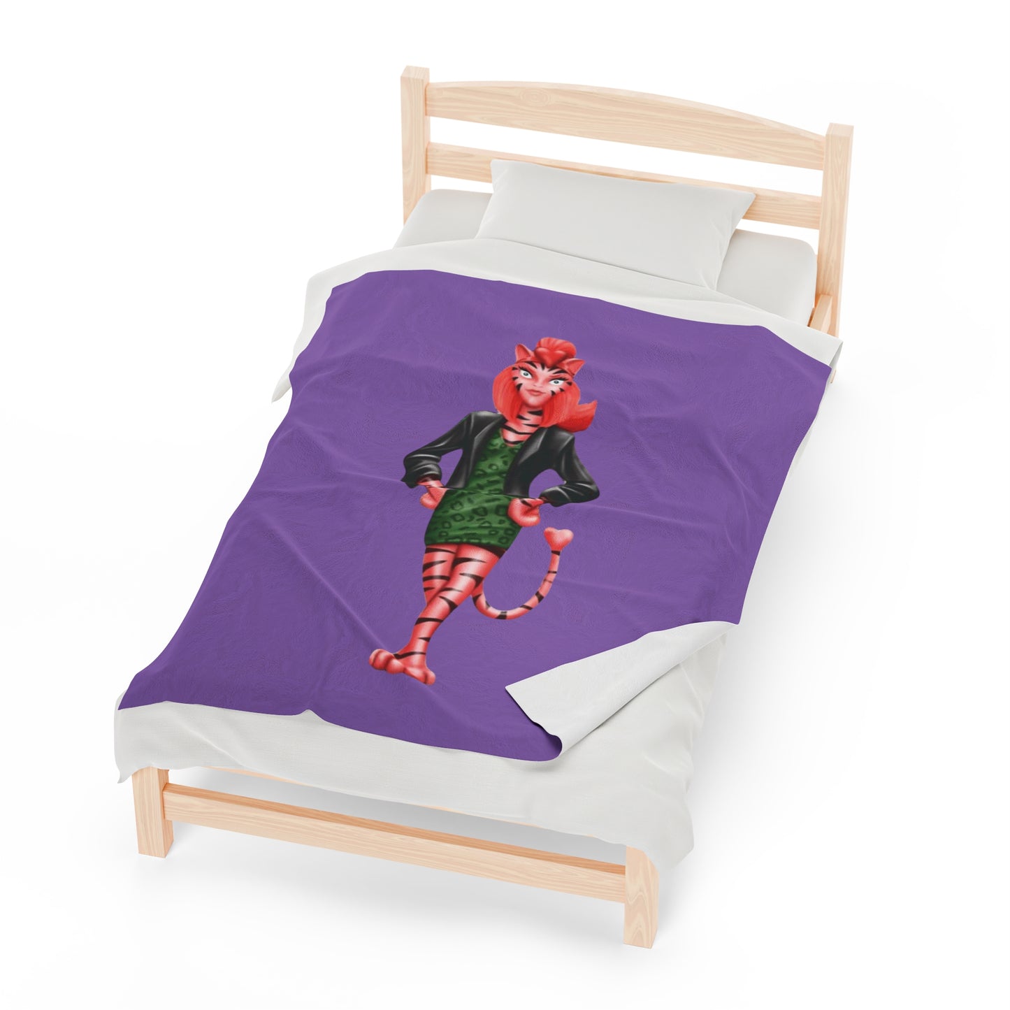 Serenity Velveteen Plush Blanket