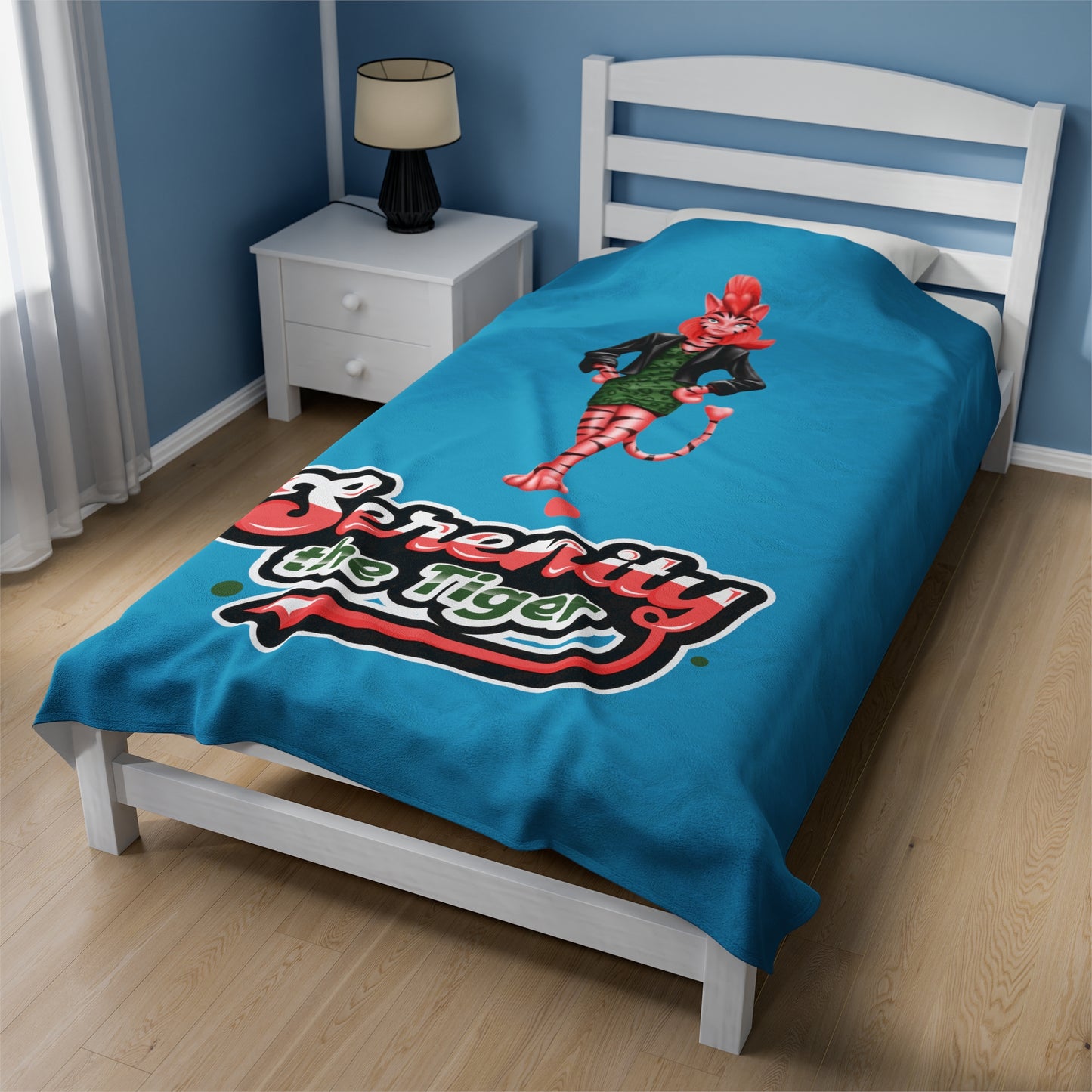 Serenity Velveteen Plush Blanket