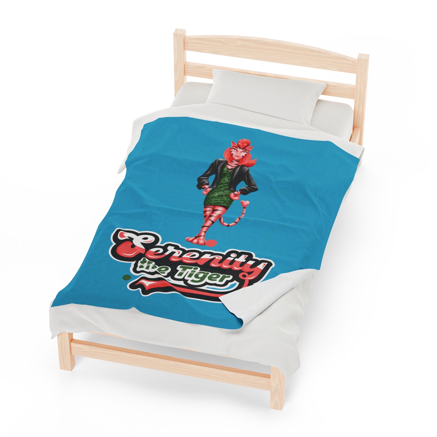 Serenity Velveteen Plush Blanket
