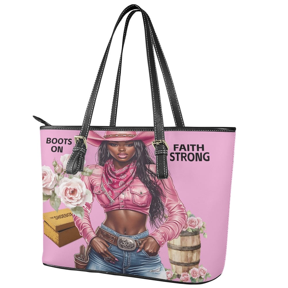 Boots On Faith Strong Pink Rodeo