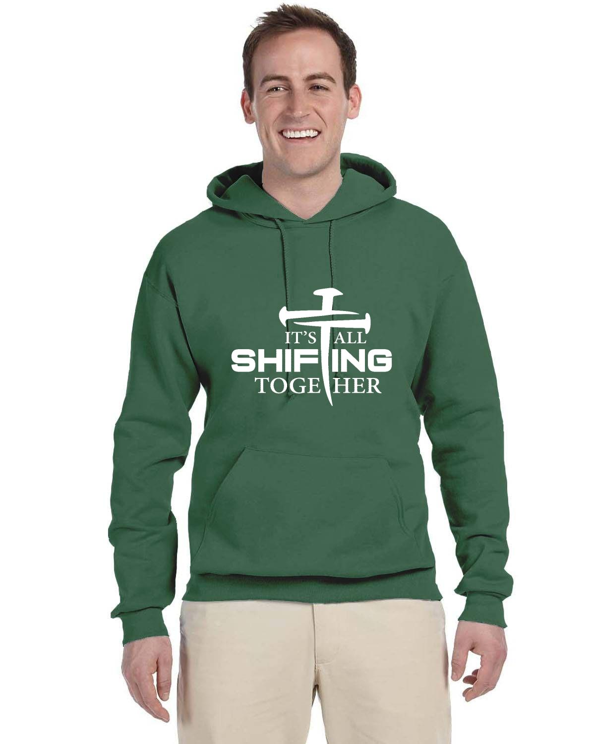 It's All Shifting Together Adult Fleece Pullover Hooded Sweatshirt