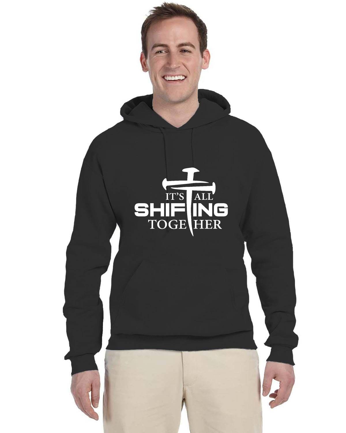It's All Shifting Together Adult Fleece Pullover Hooded Sweatshirt