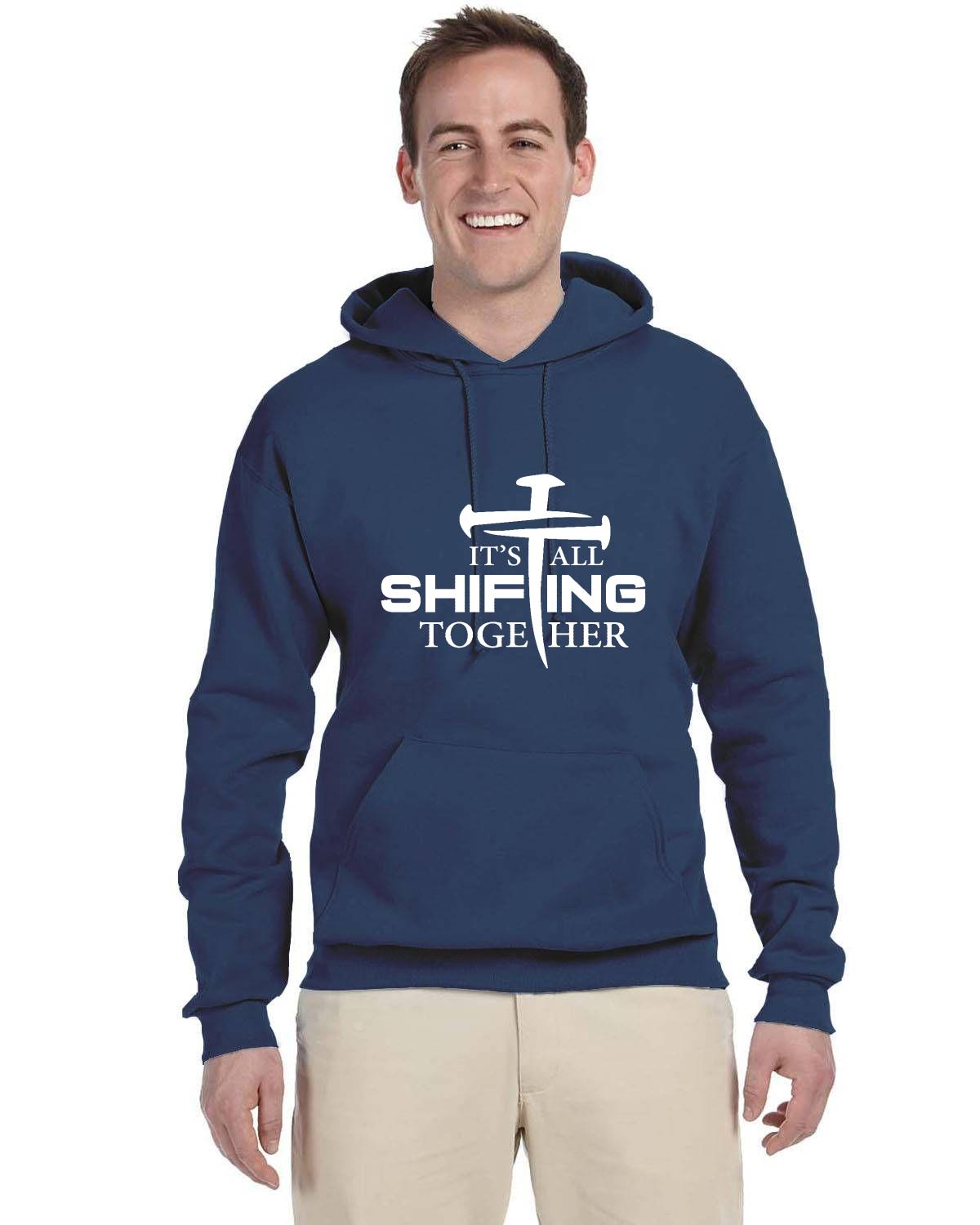 It's All Shifting Together Adult Fleece Pullover Hooded Sweatshirt