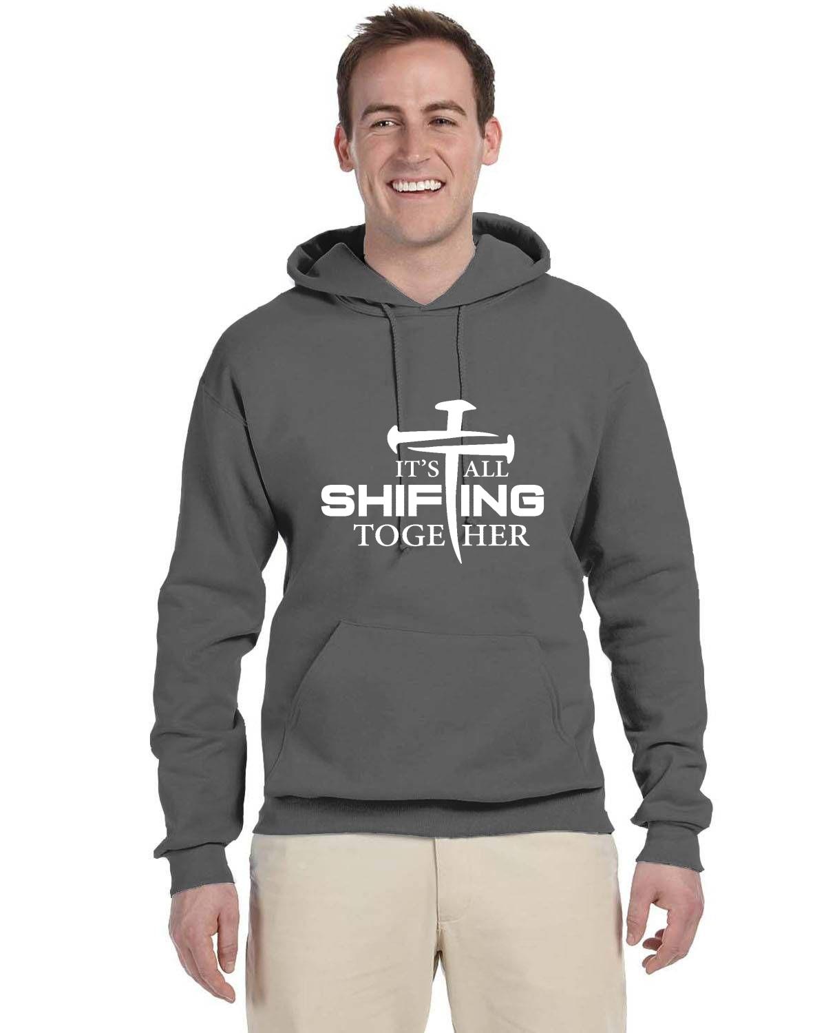 It's All Shifting Together Adult Fleece Pullover Hooded Sweatshirt