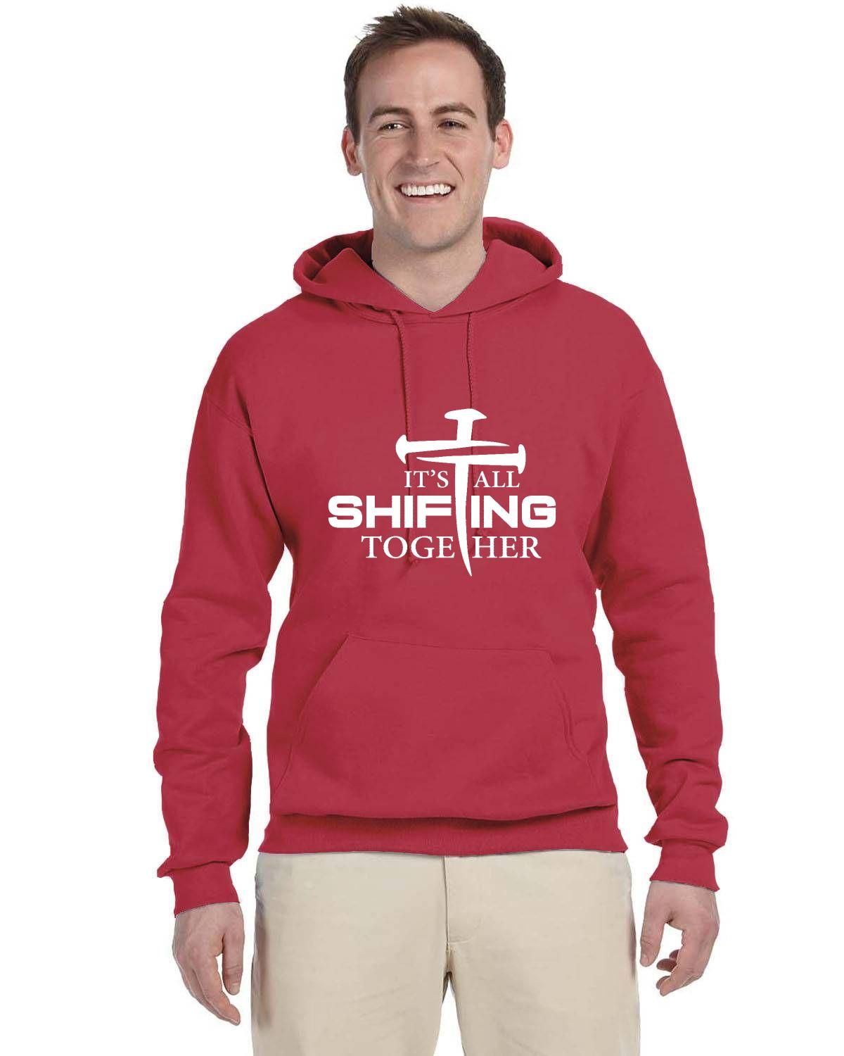 It's All Shifting Together Adult Fleece Pullover Hooded Sweatshirt