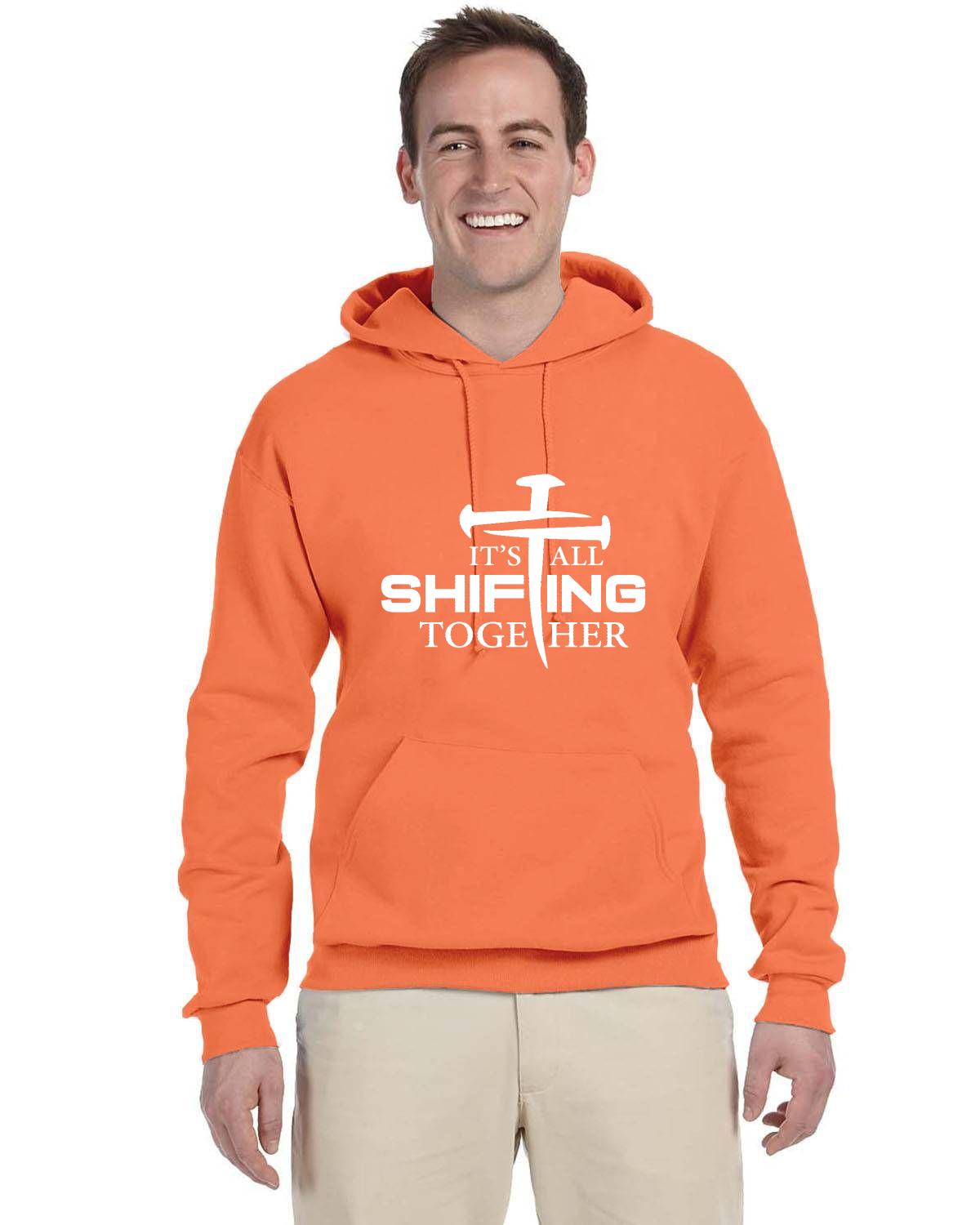 It's All Shifting Together Adult Fleece Pullover Hooded Sweatshirt