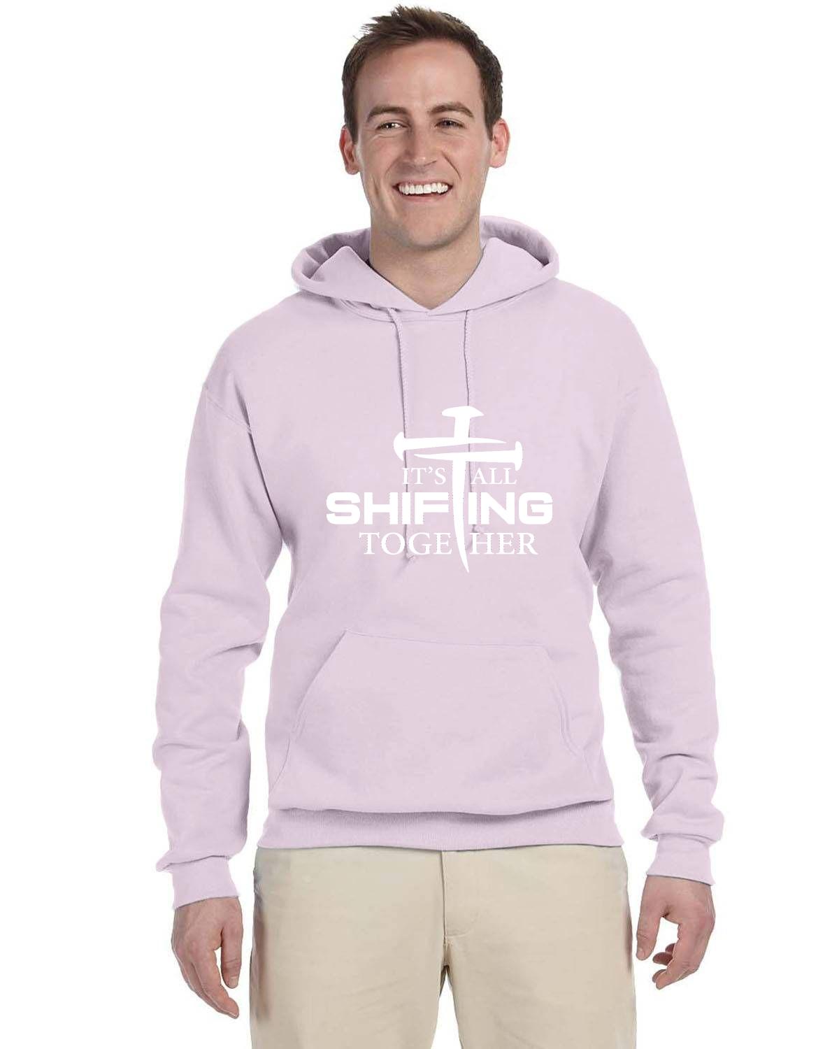 It's All Shifting Together Adult Fleece Pullover Hooded Sweatshirt