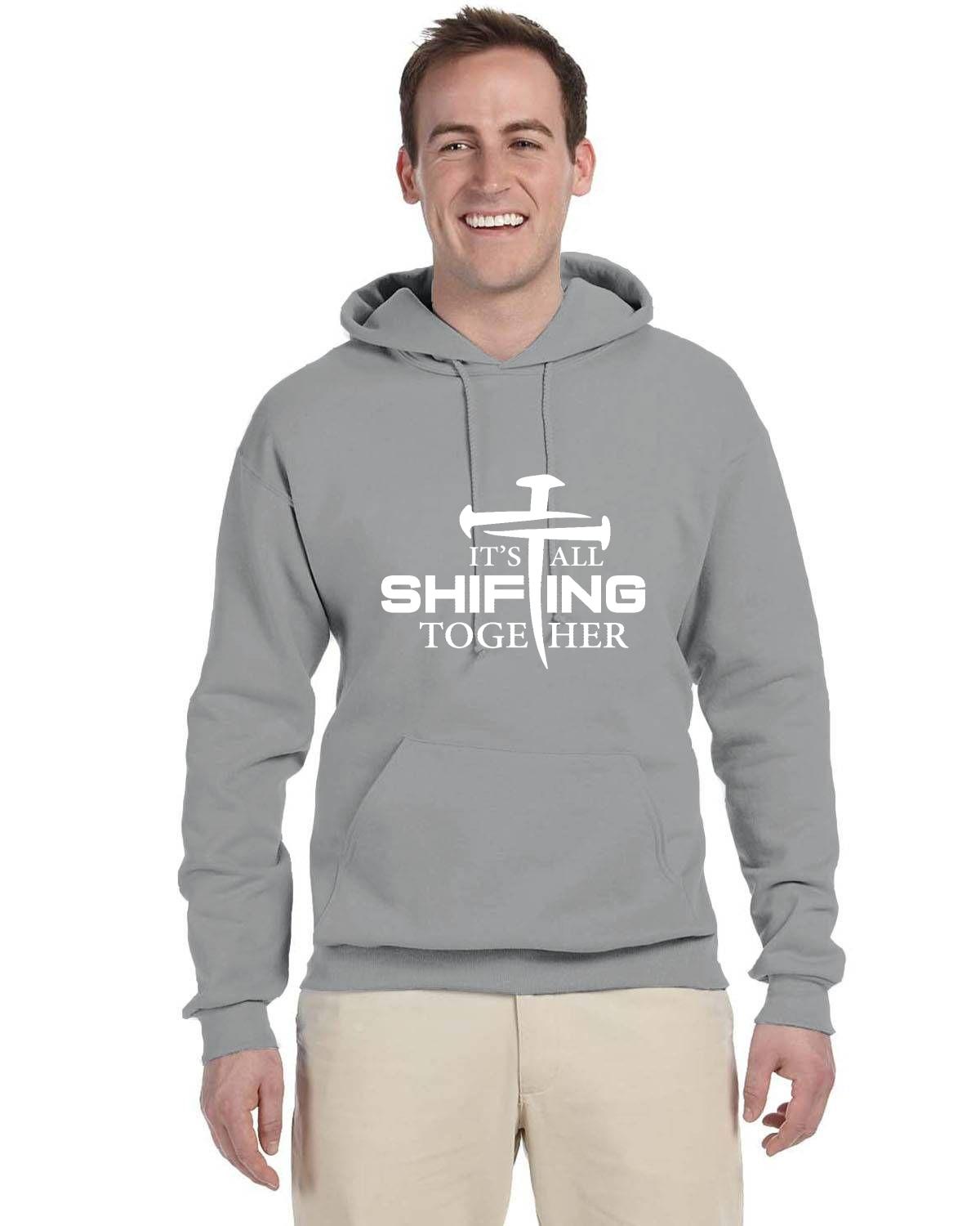 It's All Shifting Together Adult Fleece Pullover Hooded Sweatshirt