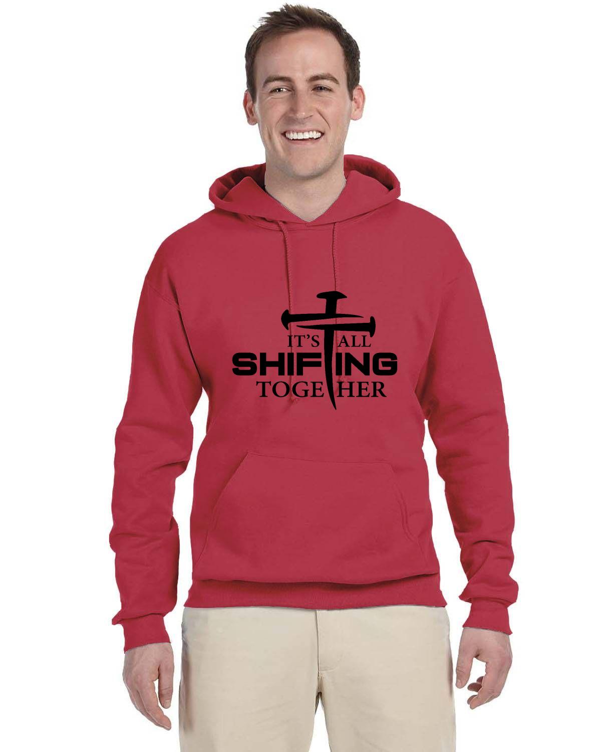 It's All Shifting Together Adult Fleece Pullover Hooded Sweatshirt