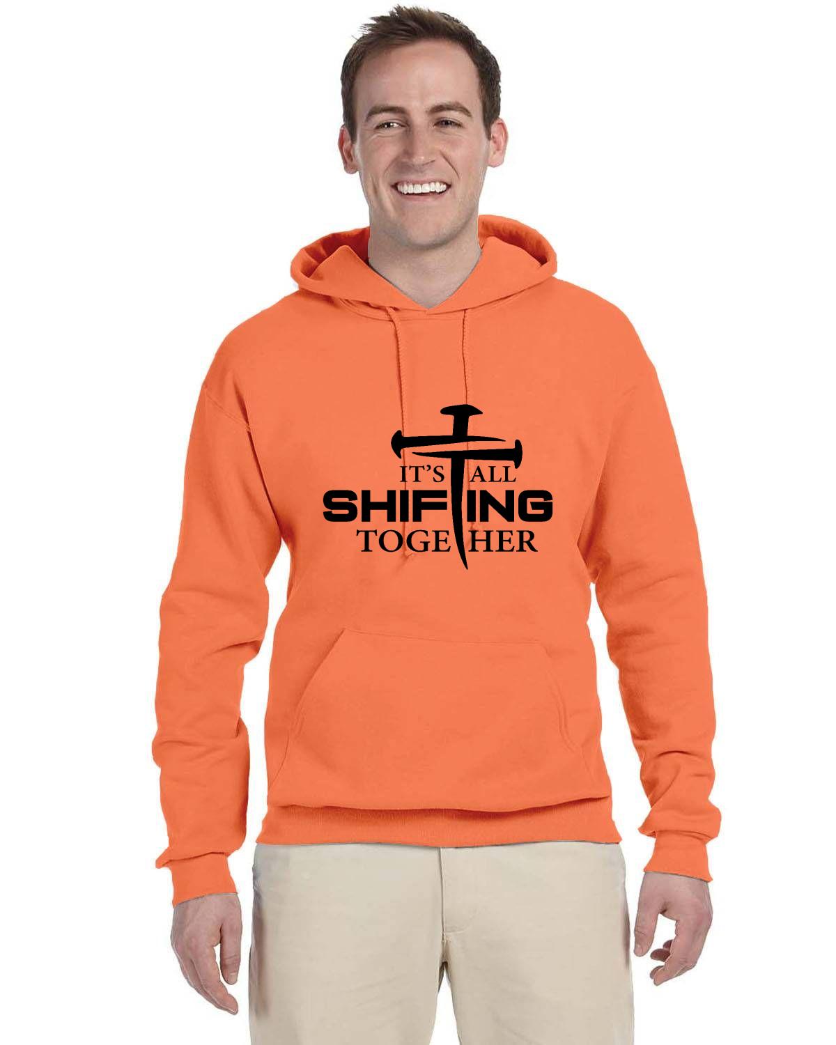It's All Shifting Together Adult Fleece Pullover Hooded Sweatshirt