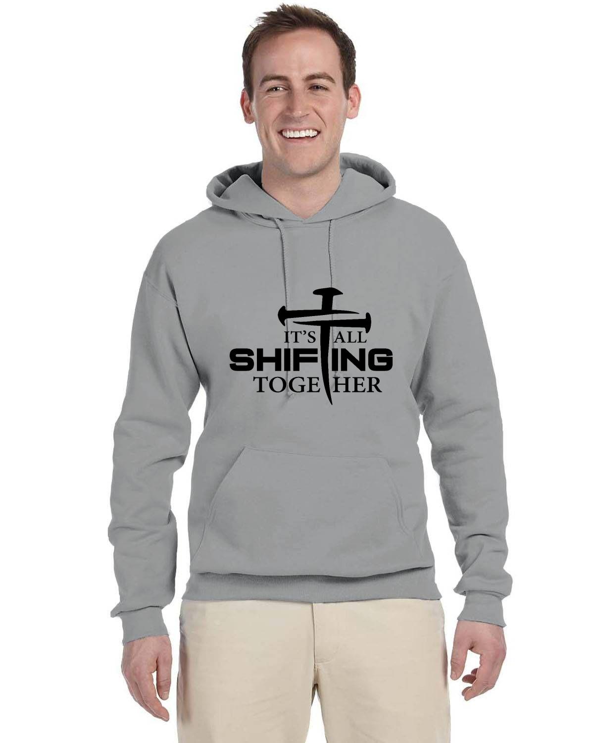 It's All Shifting Together Adult Fleece Pullover Hooded Sweatshirt