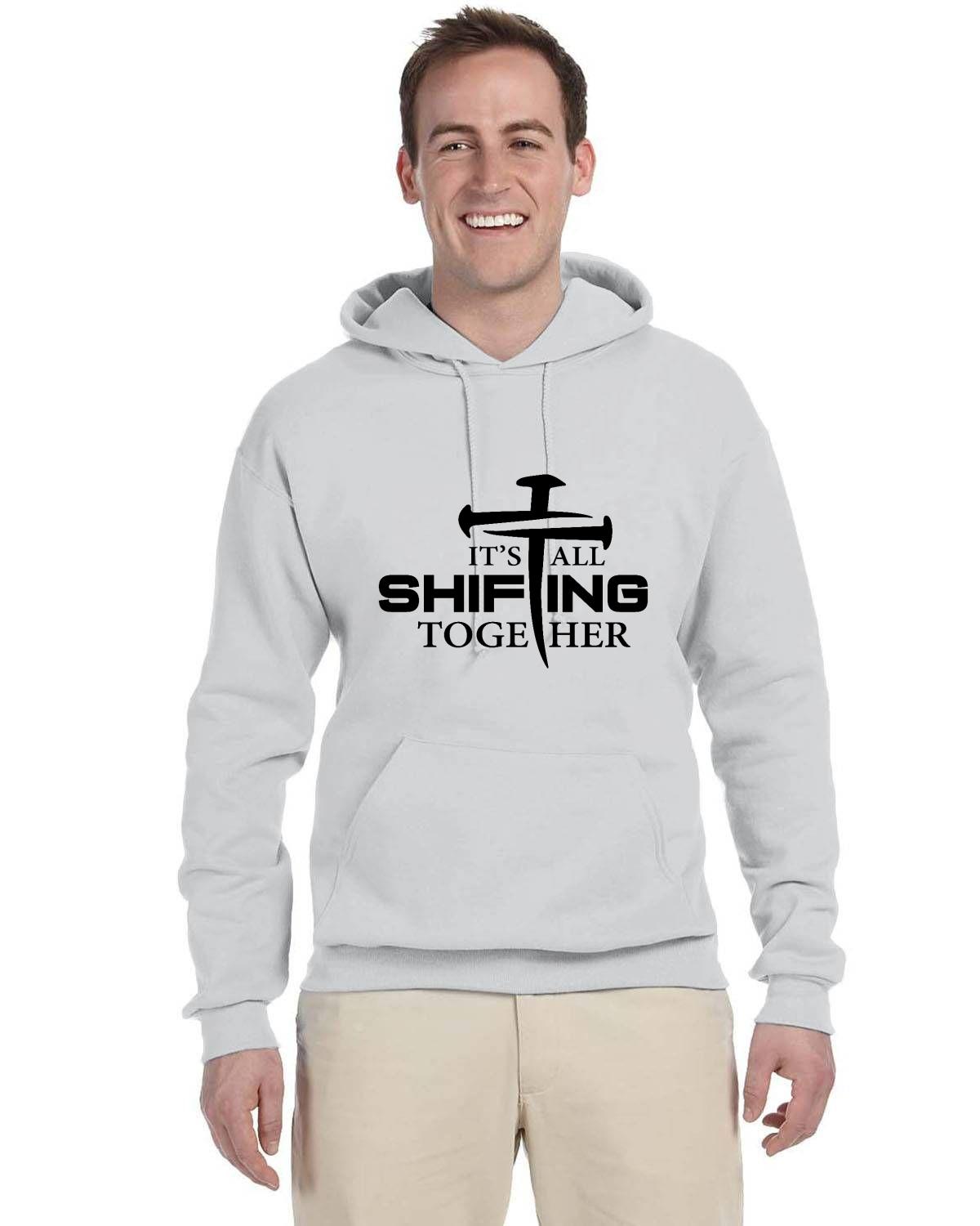It's All Shifting Together Adult Fleece Pullover Hooded Sweatshirt