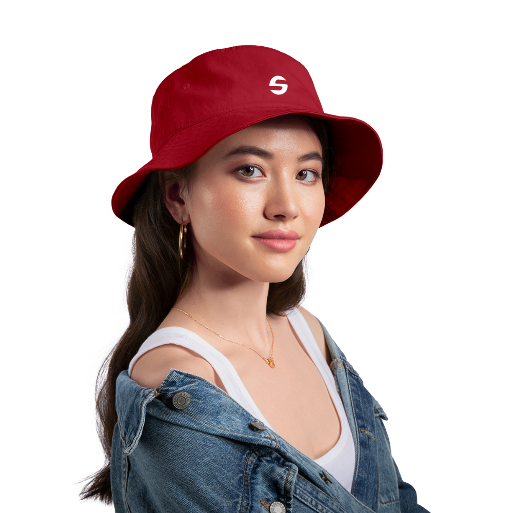 Shift Bucket Hat - red