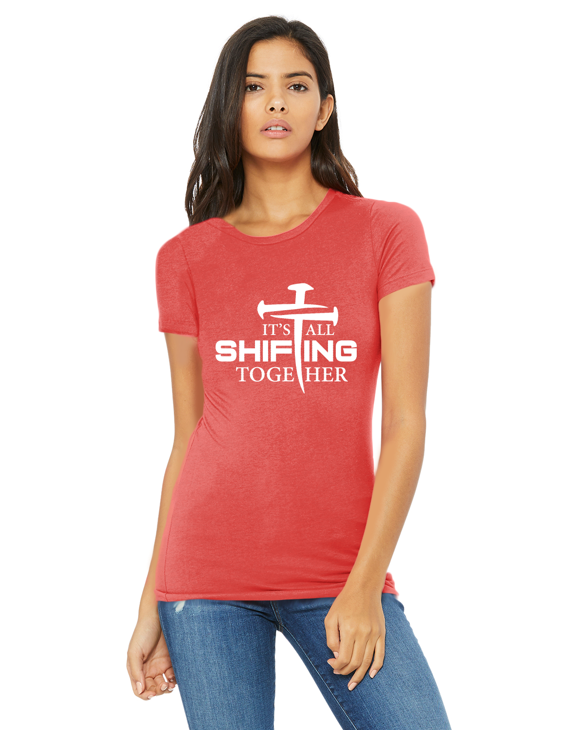 It's All Shifting Together Bella + Canvas Ladies T-Shirt