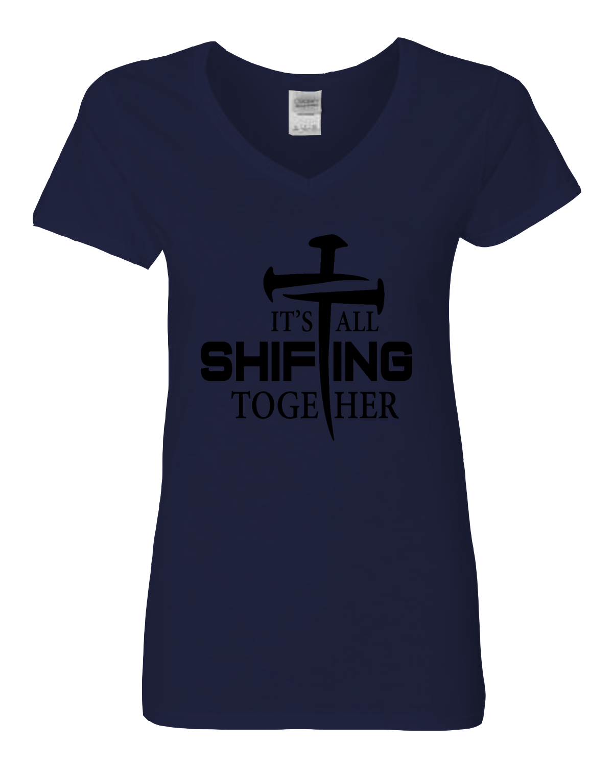 It's All Shifting Together Women’s V-Neck T-Shirt