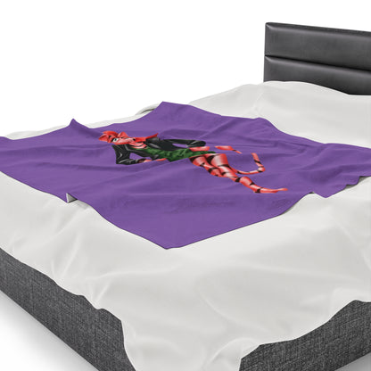 Serenity Velveteen Plush Blanket