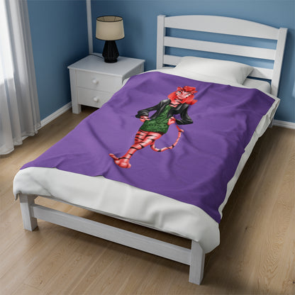 Serenity Velveteen Plush Blanket
