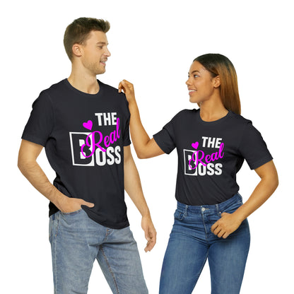 The Real Boss Short Sleeve Tee