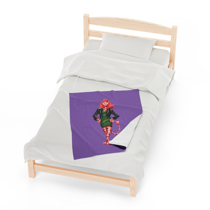 Serenity Velveteen Plush Blanket