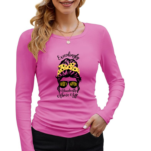 Female Unisex Long-Sleeve T-Shirt