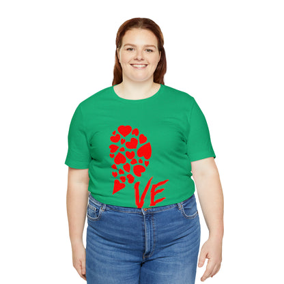 Couples Heart Short Sleeve Tee
