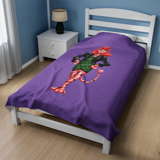 Serenity Velveteen Plush Blanket