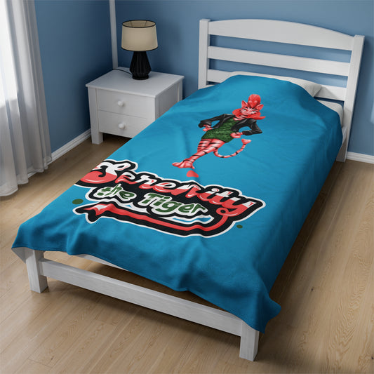 Serenity Velveteen Plush Blanket
