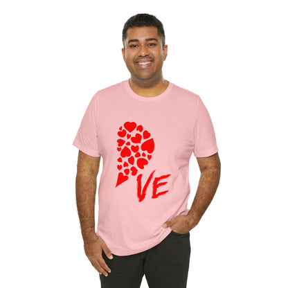 Couples Heart Short Sleeve Tee