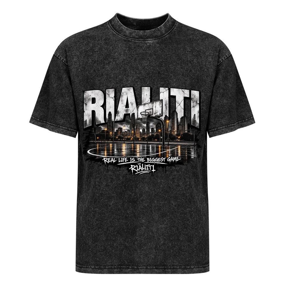 RIALITI "City Loop" Oversized Graphic Tee