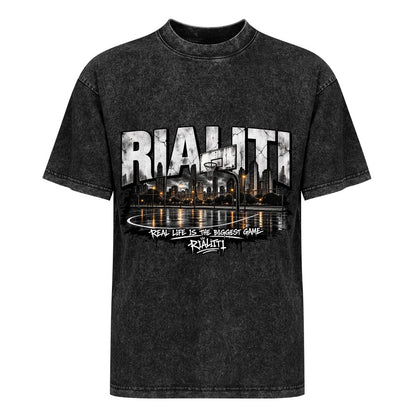 RIALITI "City Loop" Oversized Graphic Tee