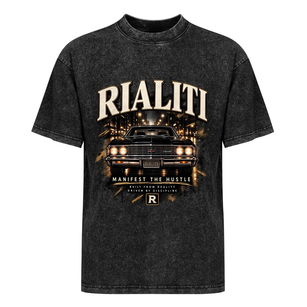 RIALITI "Manifest" Oversized Minimalist Tee