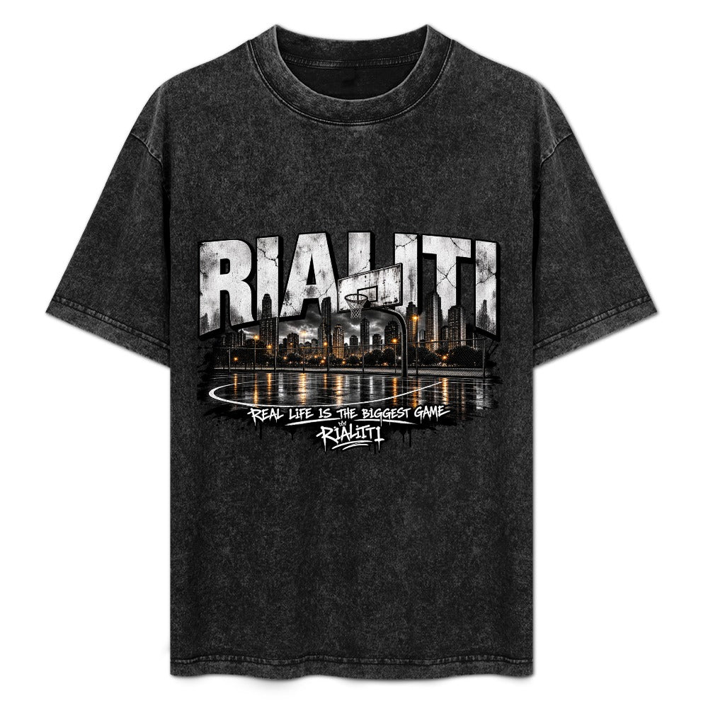 RIALITI "City Loop" Oversized Graphic Tee