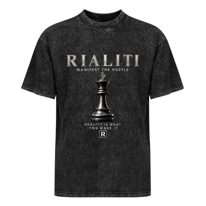 RIALITI "Endgame" Chess Oversized Graphic Tee