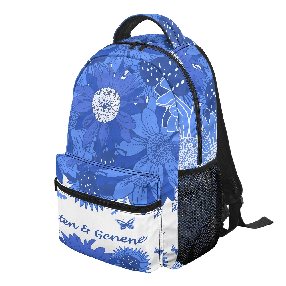 K & G original Royal Blue and white Backpacks