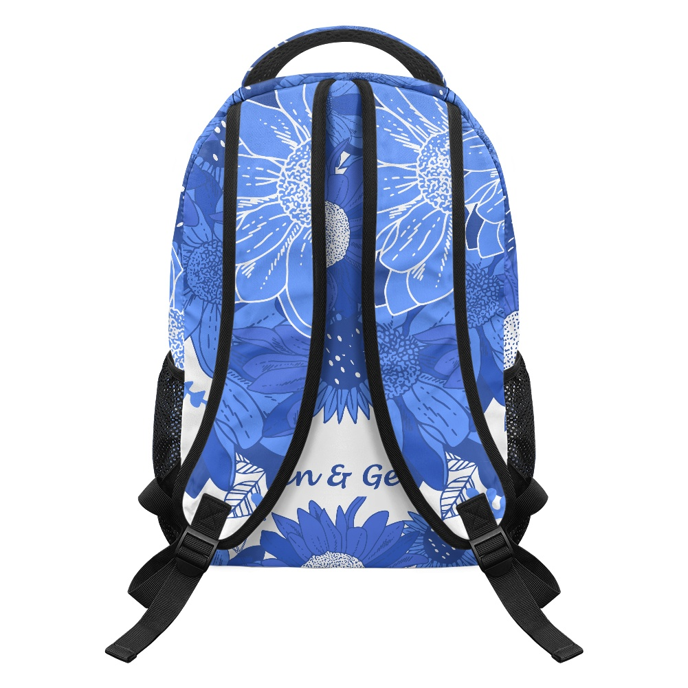 K & G original Royal Blue and white Backpacks