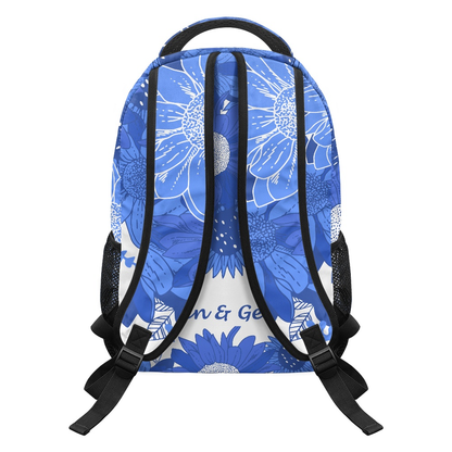 K & G original Royal Blue and white Backpacks