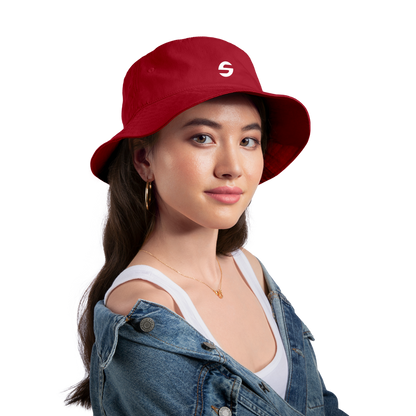 Shift Bucket Hat - red